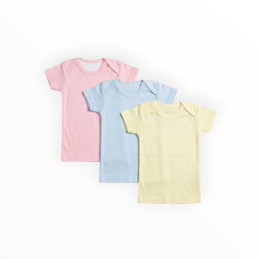 Baby Cotton Vest Pack of 3Pcs