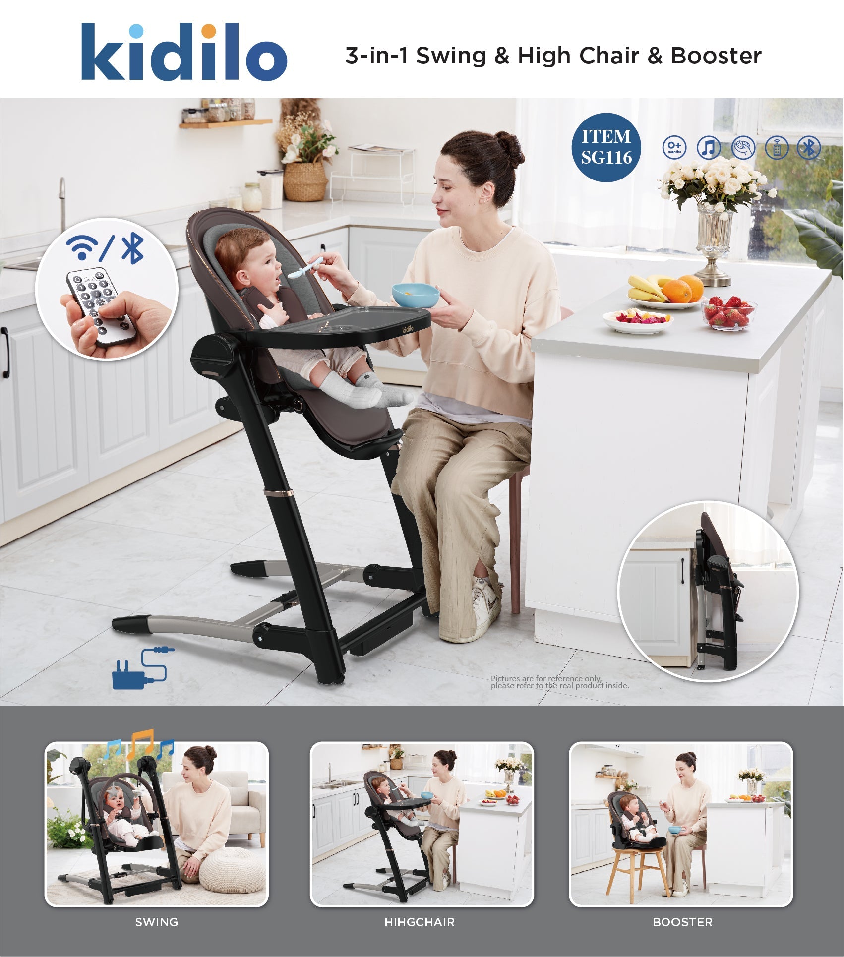 BABY FEEDING CHAIR KIDILO