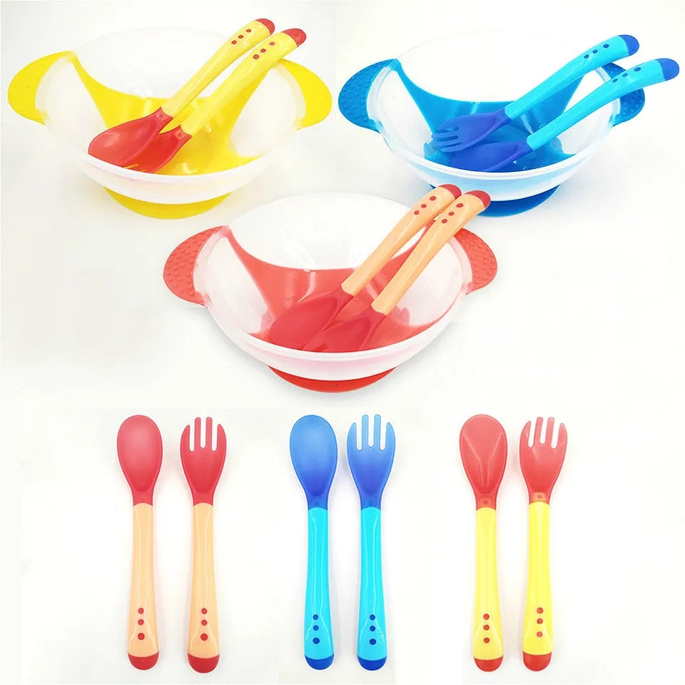 2 Pcs Feeding Bowl
