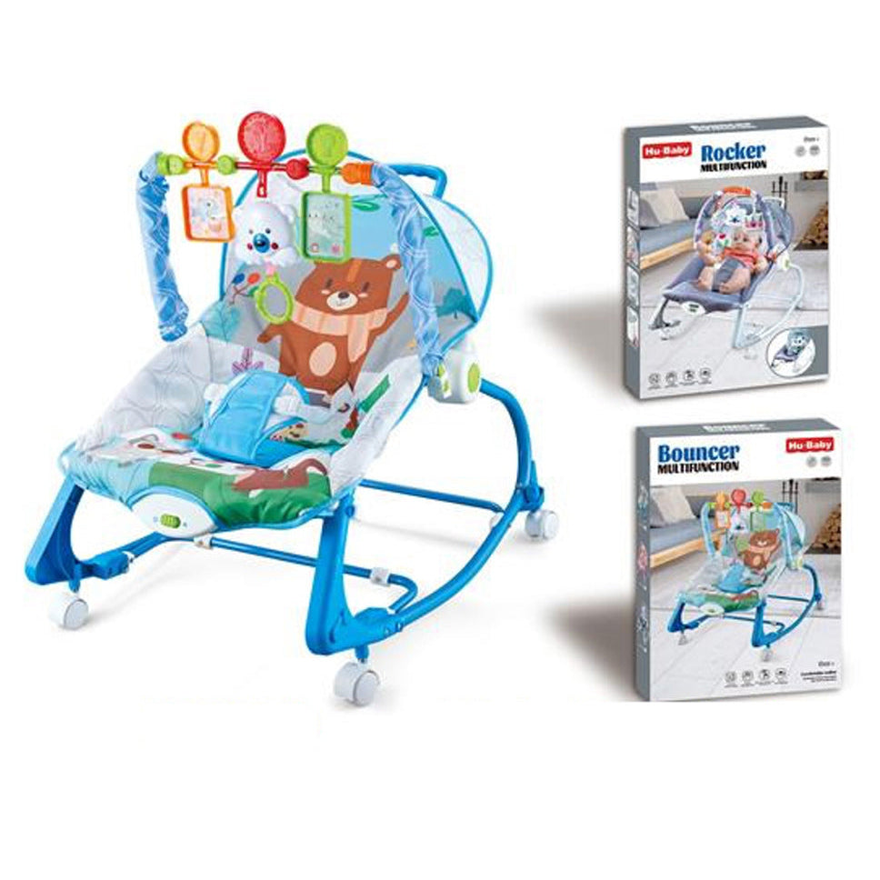 BABY ROCKING CHAIR WITH WHEEL & HANDLE