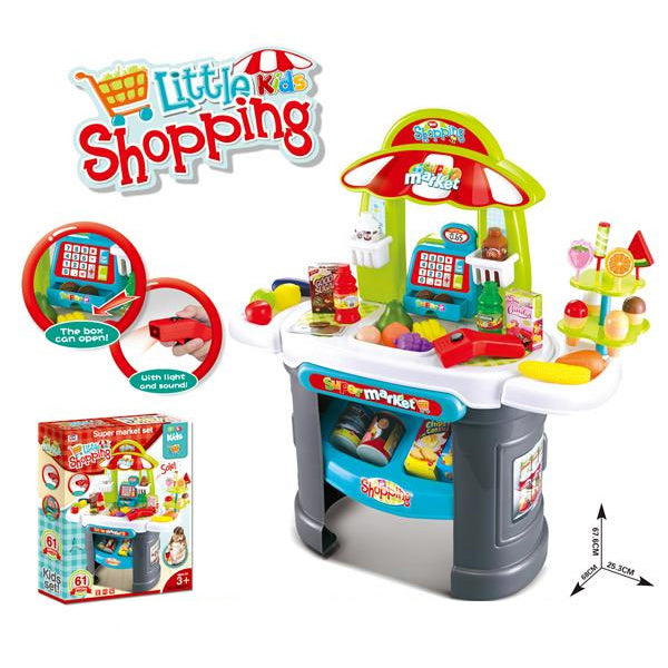 KITCHEN SET - SHOPPING TROLLY