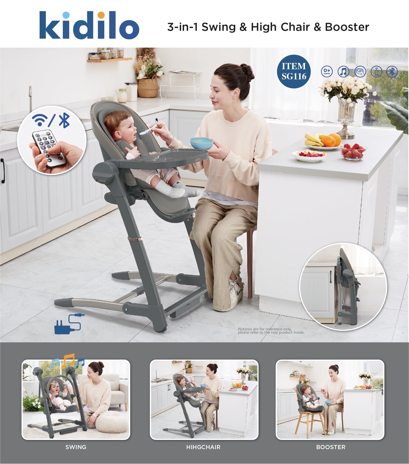 BABY FEEDING CHAIR KIDILO