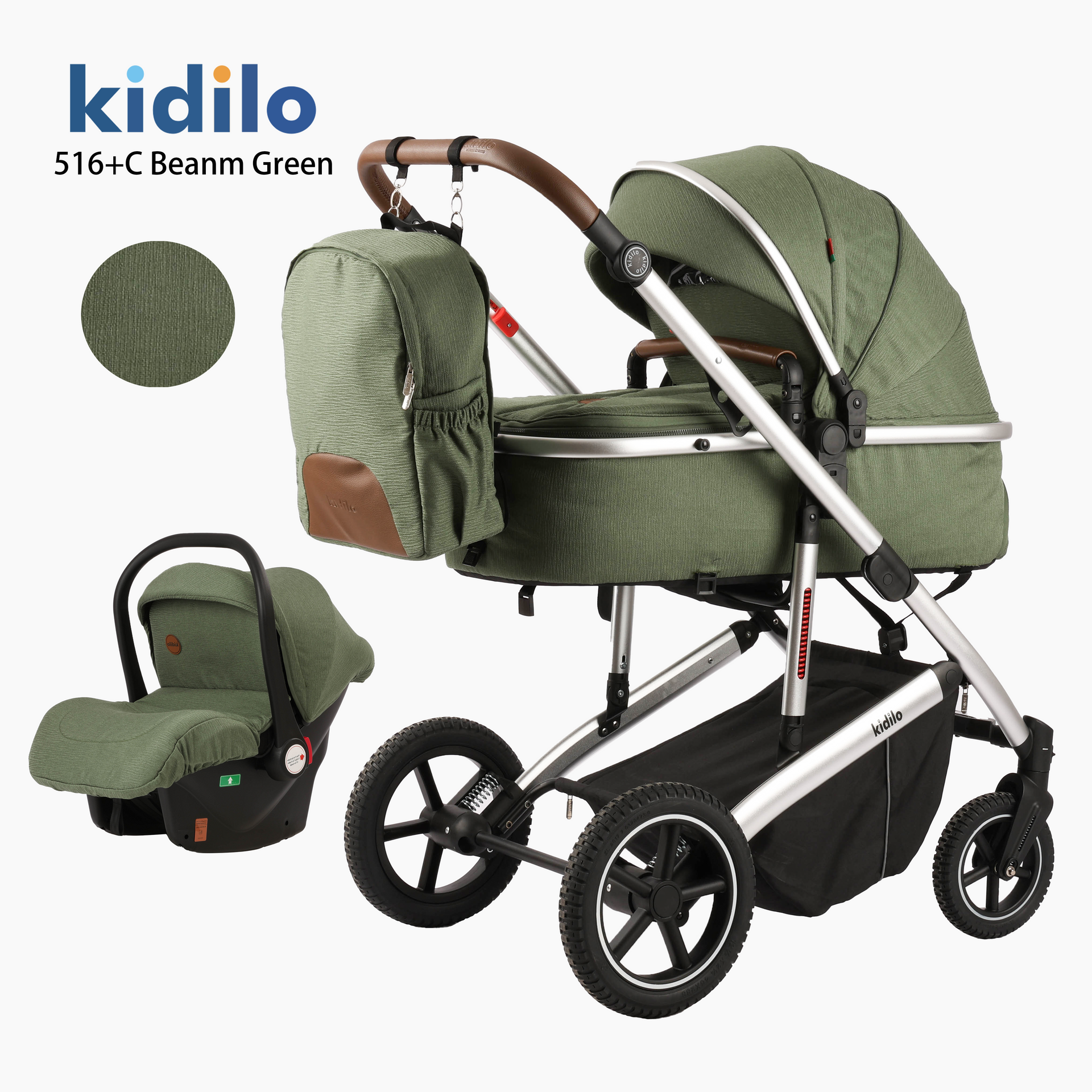 KIDS STROLLER WITH TRAVEL SET BAG KIDILO