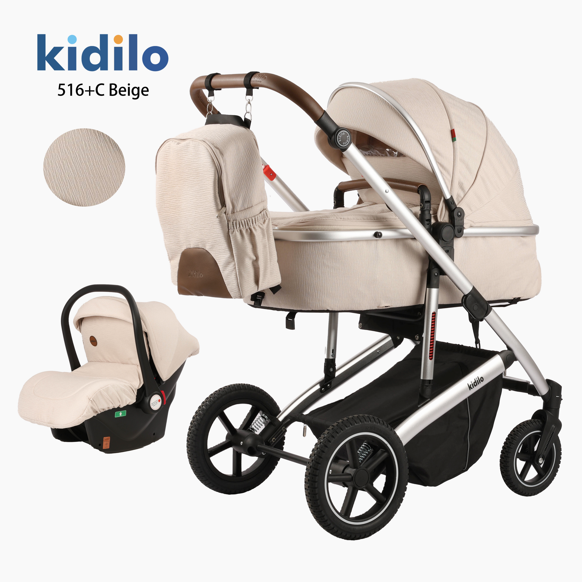 KIDS STROLLER WITH TRAVEL SET BAG KIDILO