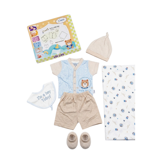 New Born Baby Gift Set 6 Pcs