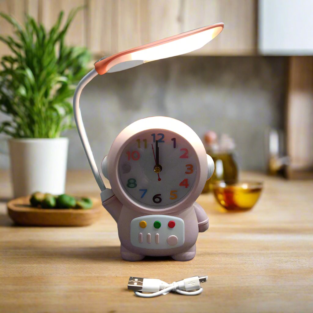 ALARM CLOCK WITH LIGHT