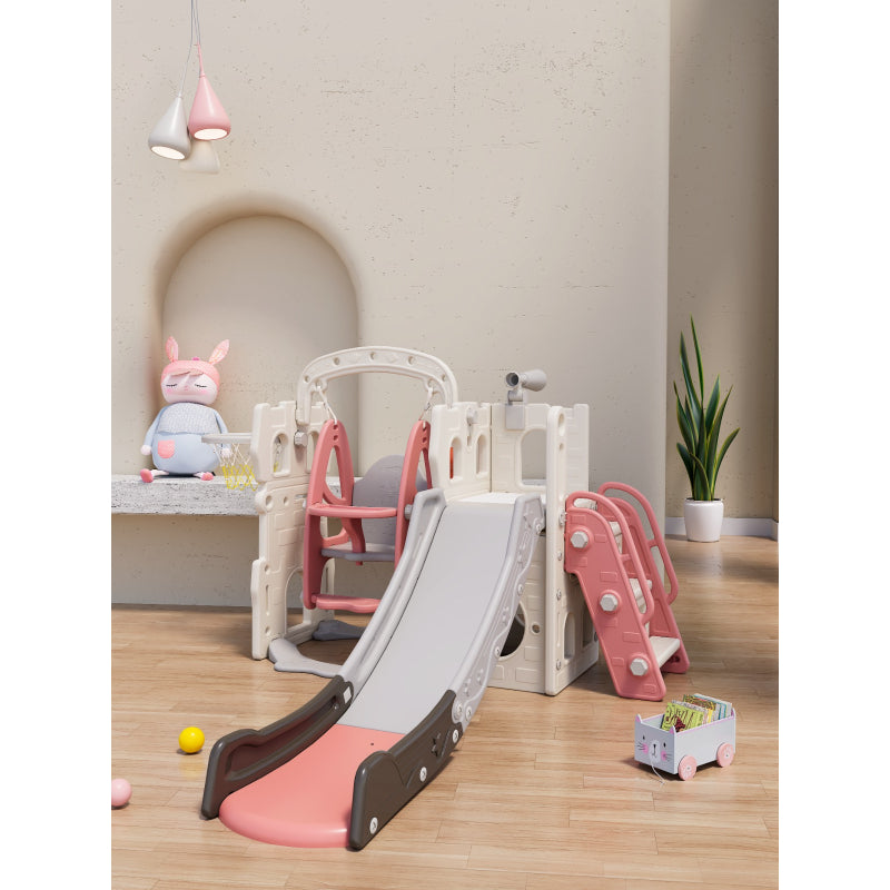 KIDS SLIDE & SWING L-73" W-72" H-45"