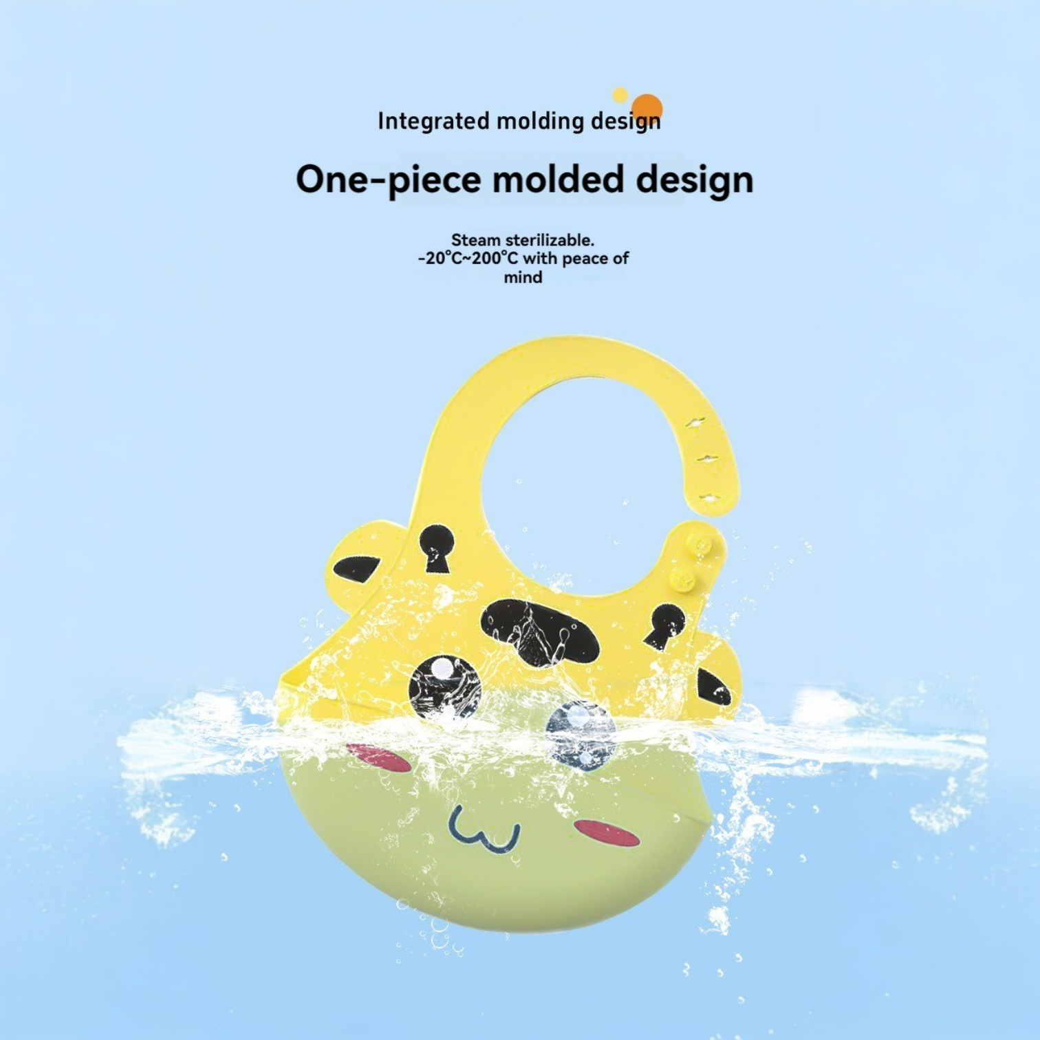 Baby Silicone Bib Waterproof Bib